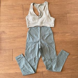Balance Athletica bra and leggings set